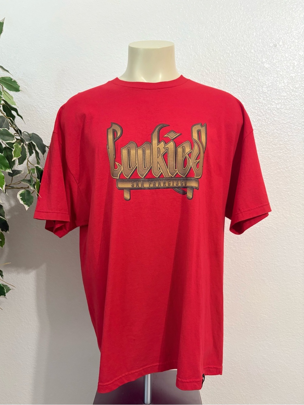 Red Graphic Logo T-Shirt